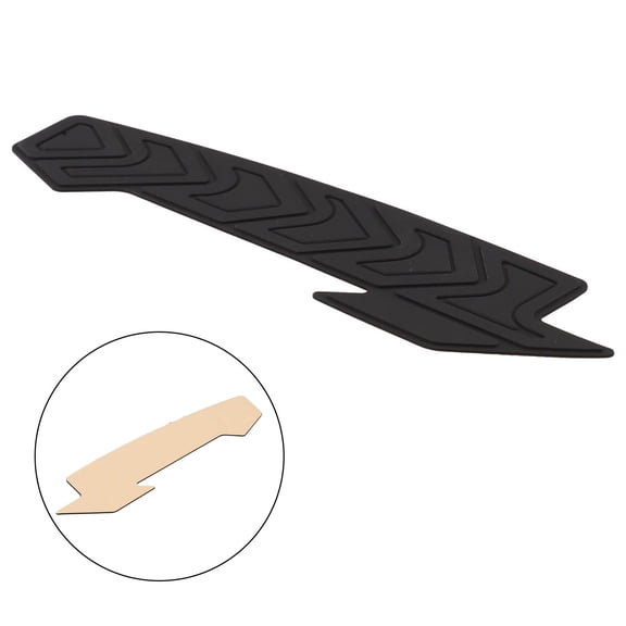 Chainstay Protector Tape for Bicycle Frame Protection - 2mm Thick 3-Layer PE Foam, Self- & UV-Resistant Matte Finish, forMTB and Road Bikes(A)
