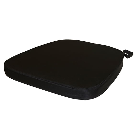 Chair Accessory - Seat Cushion for Chiavari with Velcro Straps - Black