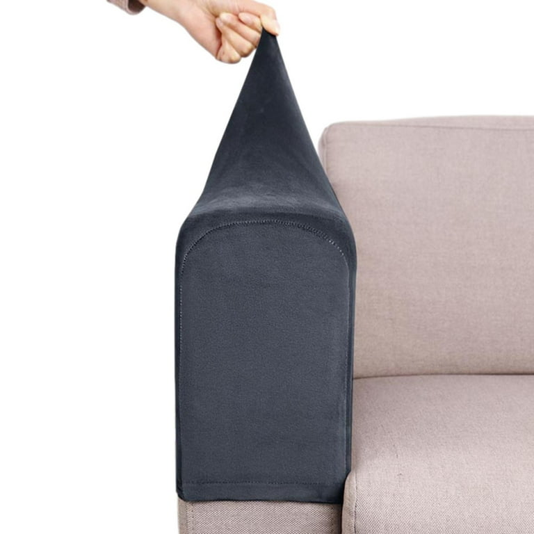 Chair Arm Protectors Sofa Armrest Cover Stretch Armchair Slipcover Protector Elastic Washable Home Office Recliner Couch Loveseat Cloth Navy Blue Walmart