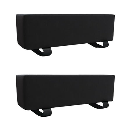 Chair Armrest Pad Portable Durable Chair Armrest Cushions Washable Multifunction Removable Universal Memory Foam for Gaming Chair Household Black