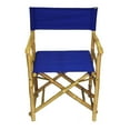 thumbnail image 1 of Chair Bamboo Director Low-Color:Blue,Quantity:2, 1 of 5