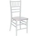 thumbnail image 1 of Chair - Chiavari Wood - Silver/White Cushion (4/Box), 1 of 2