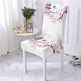 thumbnail image 1 of Chair Cover Chinese Style Chairs Cover For Dining Chairs Landscape Pattern Covers For Armchairs Cha, 1 of 5