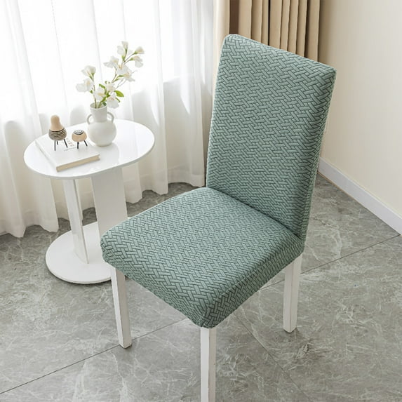Chair Cover Elastic Slipcover, Universal Fit Dining Room Protection, Stretch Fabric, Dirt Proof Design, Easy Clean Polyester, Home Study Decor, Topliu