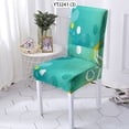 thumbnail image 1 of Chair Cover Geometry Of The Modern Chaise Seat CaseRemovable Stretch s Dinner Room Anti-Dirty Kitc, 1 of 5