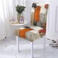 thumbnail image 1 of Chair Cover Geometry Style Covers Chairs Stretch Chairs Flowers Pattern Dining Spandex Elastic Chai, 1 of 5
