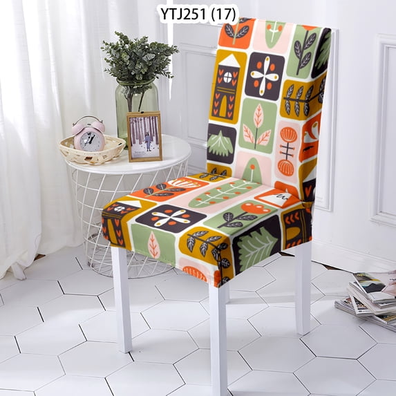 Chair Cover High Living Spandex Chair Sliover Chairs Kitchen Seat Case Spandex Wedding Banquet Home