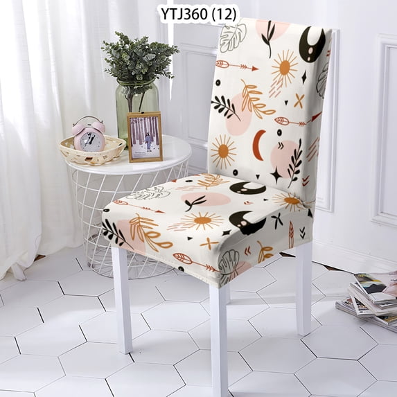 Chair Cover Lovely Design Back House Restaurant Hotel Seat Case Sliovers Protector Decoration Washa