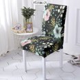 thumbnail image 1 of Chair Cover Plaid High Living Spandex Chair Sliover Chairs Kitchen Seat Case Spandex Wedding Banque, 1 of 5