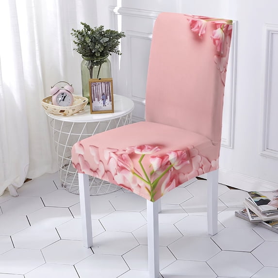 Chair Cover Plant Style Covers For Chairs Elastic Armchair Cover Of Chair Flower Pattern Dining Anti