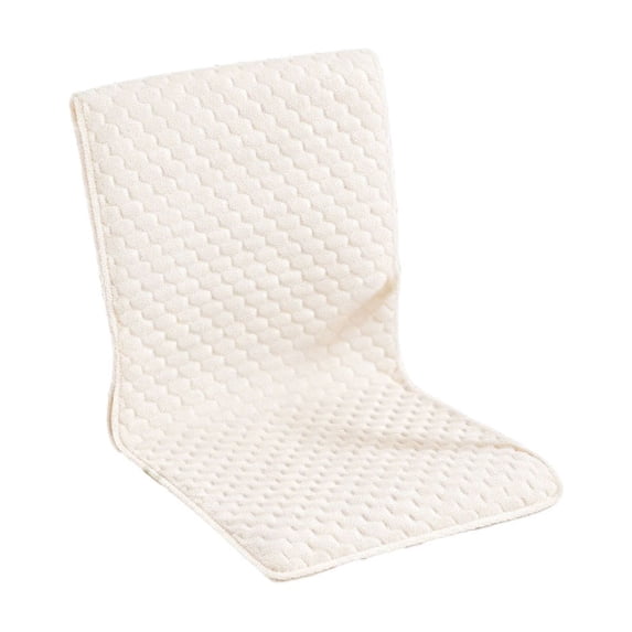 Chair Cover,Quilted Non-Slip Washable Protective Armchair Cover for Desk Computer Chair, Home Study Seating,Beige