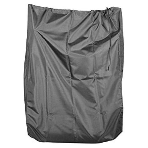 Chair Cover for Outdoor Furniture - Weather Resistant Polyester Protector - Fits Gravity Free Chairs - Black