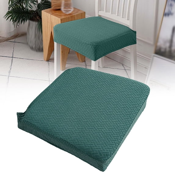 Chair Covers Cozival Water-Resistant Chair Slipcover, Removable and Machine Washable Seat Cover for Dining and Kitchen Chairs, Dining Chair Covers, C