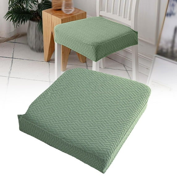 Chair Covers Cozival Water-Resistant Chair Slipcover, Removable and Machine Washable Seat Cover for Dining and Kitchen Chairs, Dining Chair Covers, F