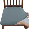 thumbnail image 1 of Chair Covers Dining Room Chair Covers Stretch Kitchen Chair Covers Dining Room Chair Covers Removable Dining Chair Slipcovers For Home Banquet,Sky Blue,14.2*14.2*1.5in, 1 of 6