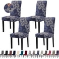 thumbnail image 1 of Chair Covers, Dining Room Chair Covers, Stretch Kitchen Chair Covers/Dining Room Chair Covers Set of 4, Removable Washable Dining Chair Slipcovers for Home, Hotel, Banquet, 1 of 6