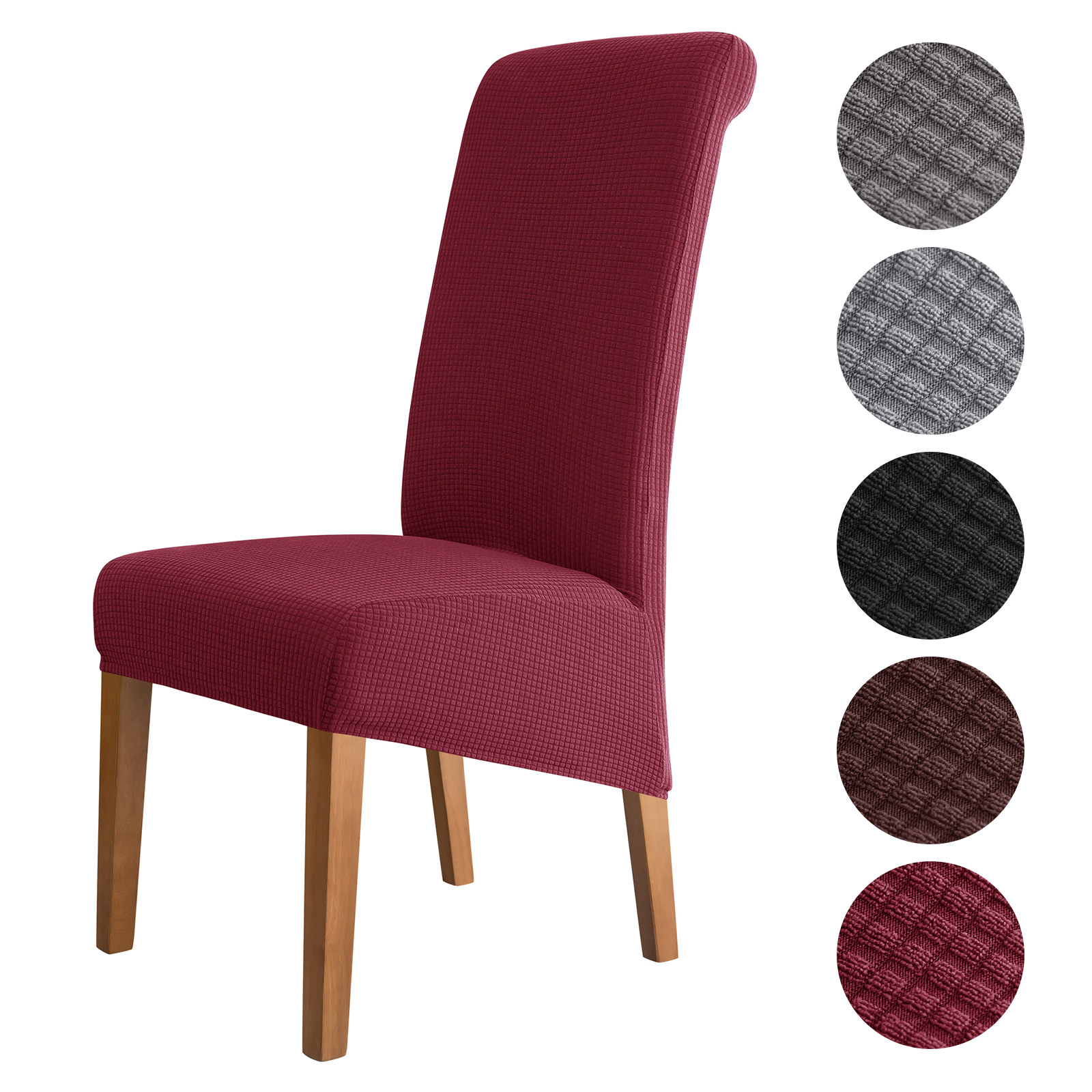 Chair Covers for Dining Room,High Stretch Chair Slipcovers Furniture