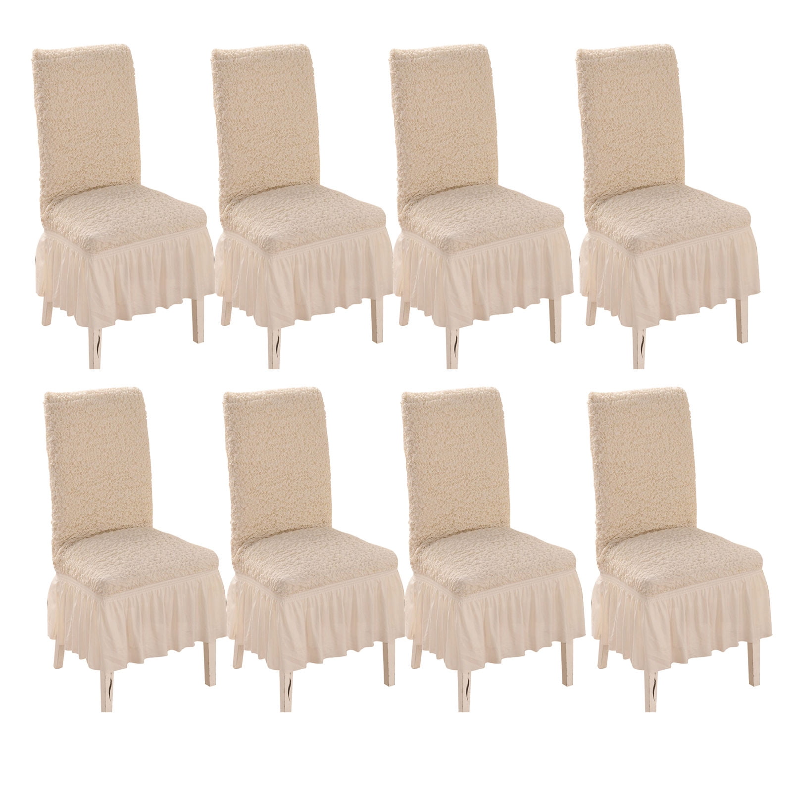 Chair Covers for Dining Room,Set of 2/4/6 Stretch Chair Slipcovers with ...