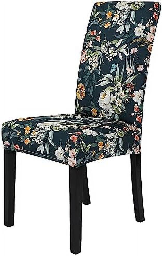 Chair Covers For Dining Room Set Of 4 Spandex Stretch Dining Room Chair Cover Removable Washable