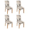 thumbnail image 1 of Chair Covers for Dining Room Set Of 4 Stretch Dining Chair Cover Removable Washable Chair Seat Protector Cover for Home Party Hotel Wedding Ceremony, Universal Size (Boho), 1 of 6