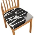 thumbnail image 1 of Chair Covers Seat Covers for Dining Room Chair Seat Covers 6PCS Removable Washable Upholstered Chair Seat Cushion Slipcovers Chair Protector with Elastic Bottom for Dining Room,Office, 1 of 6