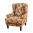 thumbnail image 1 of Chair Covers Slipcovers Stretch Wing Chair Covers Slipcovers Wingback Sofa Covers Armchair Covers Furniture Protector For Wingback Chair, 1 of 5