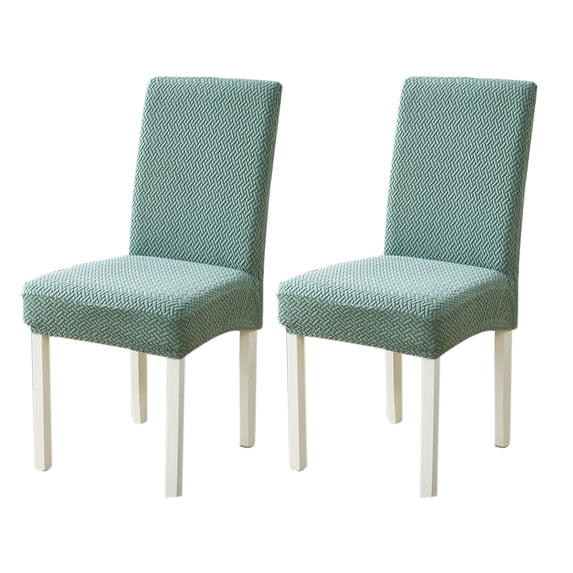 Chair Covers for Dining Room Set of 2 Chair Covers Dining Chair Covers Stretch Kitchen Chair Covers-green