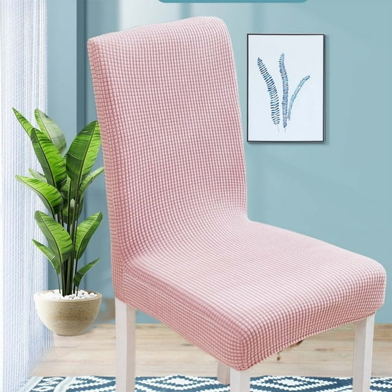 Chair Covers for Dining Room, Stretch Chair Slipcovers for Decorative Seat Protector Removable Washable Elastic Dinner for Home,Restaurant,Banquet