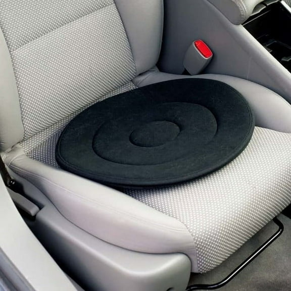 Chair Cushion 360 Rotating Seat Cushion Car Seat Rotating Revolving Cushion Memory Swivel Foam Mobility Aid Seat for Kitchen Dining Office Chair