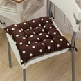 thumbnail image 1 of Chair Cushion 40x40cm Contoured Patio Dining Seat Pad, 1 of 3