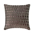 thumbnail image 1 of Chair Cushion Cover, Purple 20"x20" (50x50 cm) Pillow Covers, Velvet Geometric Throw Pillows For Sofa, Geometric Pattern Modern Style - Dark Dazzler, 1 of 3