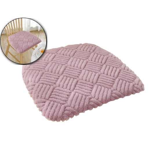 Chair Cushion for Dining Chair, Chair Pad Seat Cushion with Ties, Kitchen Seat Pad, Reusable Chair Cushions, Cover Removable and Washable, 16.93x15.75 Inch
