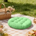 thumbnail image 1 of Chair Cushion, Floor Pillow, Velvet Ottoman Mat With Strap For Office And Outdoor, Thick Pearl Fluff Filled Floor Seating Accessory, 1 of 7