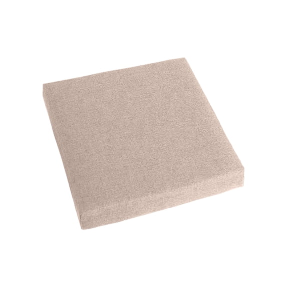 Chair Cushion Linen Dining Chair Pad - Non-Slip, High-Density Sponge, Removable Washable Cover with Hidden Zipper - Seat Cushion for Dining Chairs, Kitchen, Home & Restaurant
