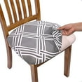 thumbnail image 1 of Chair Cushion Lumbar Support Cushion Machine Washable Pads Chair Covers Dining Room Chair Protector Slipcovers Christmas Decoration, 1 of 3
