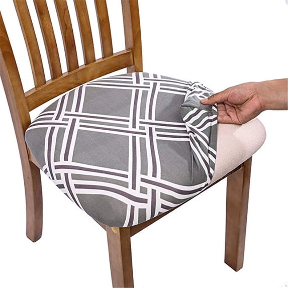 Chair Cushion Lumbar Support Cushion Machine Washable Pads Chair Covers Dining Room Chair Protector Slipcovers Christmas Decoration