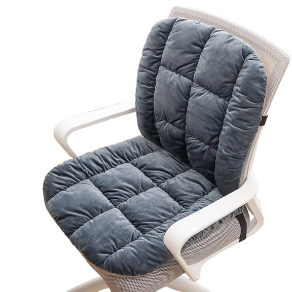 Chair Cushion Plush with Ties, Dorm Chair Cushion, Chair Cushions for Dorm Desk Chair, Chair Cushion Soft Seat Cushion, Soft Seat Cushion with Removable