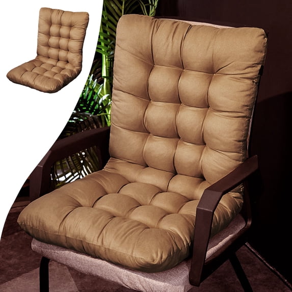 Chair Cushion, Rocking Chair Cushions High Back, Seat/Back Outdoor Chair Cushion, Thickened Patio Chair Pad for Indoor and Outdoor