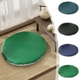thumbnail image 1 of Chair Cushion Round Pad, Waterproof Non-slip Stool Seat Cover with Thick Comfortable Padding, Fade-resistant Polyester for Home Office and Car Use, Topliu, 1 of 8