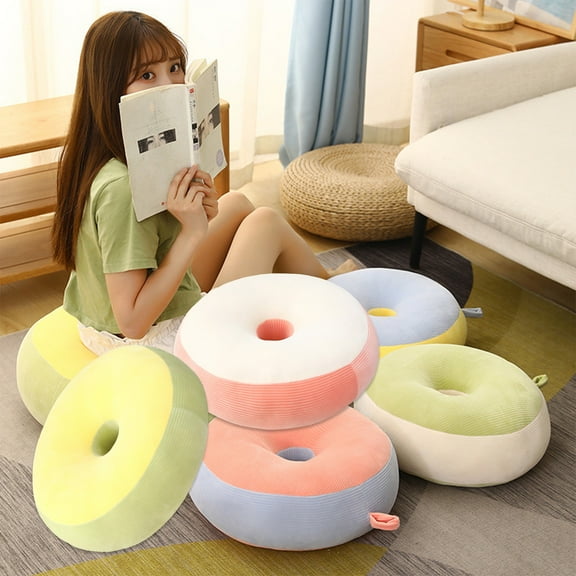 Chair Cushion Seat Pad | Super Soft Foam Support, Breathable Comfort, Solid Color, 15.7x15.7 in | Durable Flock Fabric, Lightweight for Dining, Living, Bedroom, Easy Recovery