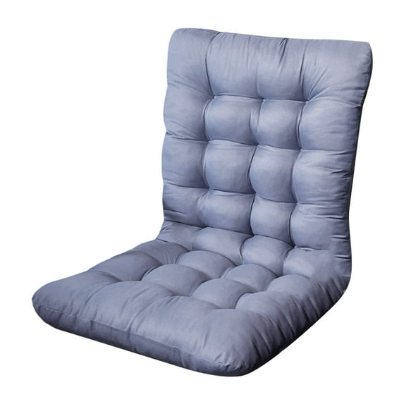 Chair Cushion Set - Integrated Back and Cushion with Fixed Strap, Thick & Soft Ergonomic Seat Cushion for Chairs, Cars, Offices, and Terraces