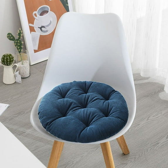Chair Cushion,Solid Color Seat Cushion,Thickened Soft Corduroy Cushion,Kitchen Dining Chair Cushion,Patio Cushion,Memory Foam Added Cushion,Soft Supportive Seat Pad Holiday Gifts