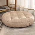 thumbnail image 1 of Chair Cushion Solid Color Seat Pad Thickened Filled Chair Pad for Kitchen Dining Chairs, Patio Seat Cushion, Supportive Floor Cushion for Office, Living Room, and Outdoor, 1 of 6