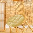 thumbnail image 1 of Chair Cushion Solid Corduroy Seat Pad Thickened Soft Comfort for Kitchen Dining Chair and Patio Furniture with Non-Slip Backing for Home Decor and Living Room Seating Topliu, 1 of 8