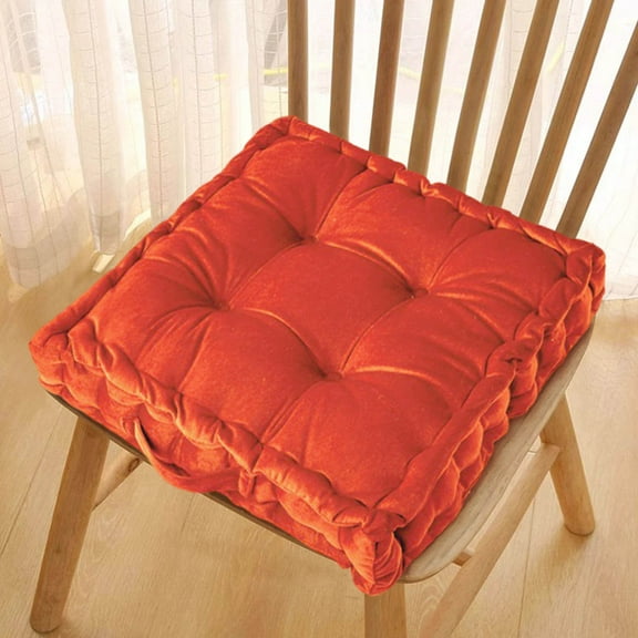 Chair Cushion Thick Floor Cushion With Handles, Lawn Chair Cushion, Patio Seat Cushion, Outdoor Chair Pad, Settee Cushion, Kitchen Chair Pads Chair Mat Pillow Cushions