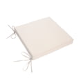 thumbnail image 1 of Chair Cushion with Ties Ultra Soft Warm Floor Cushion Support Office Chair Cushion Padded for Kids Reading Nook Comfortable Square Seat Cushion for Adult 15.7”x15.7”, 1 of 6