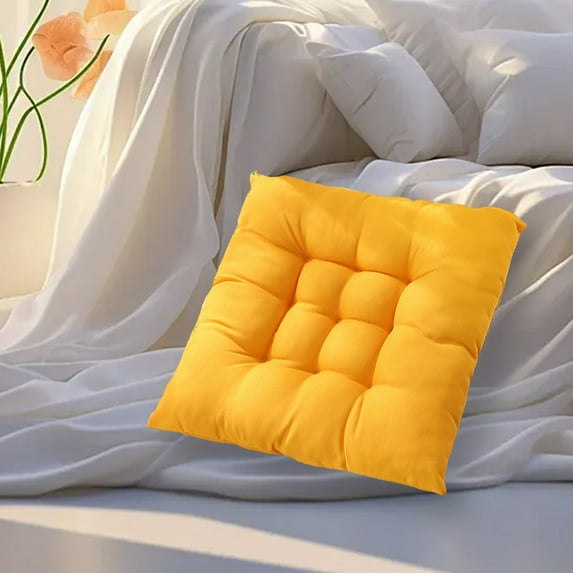 Chair Cushion for Dining Room - Thick Gel Memory Foam, Orthopedic Back Support, Non-slip Base, Office & Friend Desk Chair Seat Pad