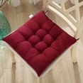thumbnail image 1 of Chair Cushion for Dining Room - Thick Gel Memory Foam, Orthopedic Back Support, Non-slip Base, Office & Friend Desk Chair Seat Pad, 1 of 8
