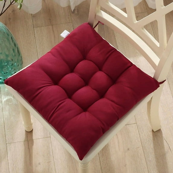 Chair Cushion for Dining Room - Thick Gel Memory Foam, Orthopedic Back Support, Non-slip Base, Office & Friend Desk Chair Seat Pad
