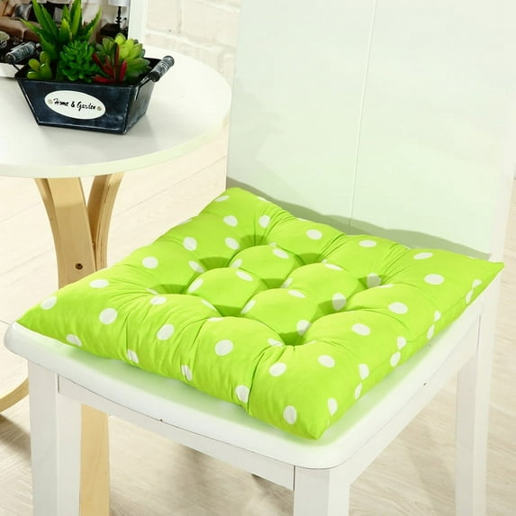Chair Cushion with Ties Ultra Soft Warm Floor Cushion for Kids Reading Comfortable Square Seat Cushion for Adult ,15.7x15.7inch